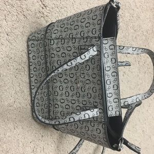 Grey guess handbag